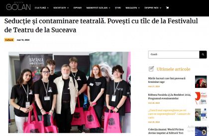 Seducție și contaminare teatrală. Povești cu tîlc de la Festivalul de Teatru de la Suceava