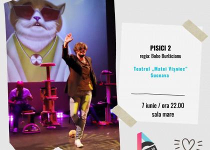 PiSiCi 2 - spectacolul concert pus la cale de Fără Zahăr, invitat la Baia Mare la Festivalul Internațional de Artele Spectacolului Atelier 2