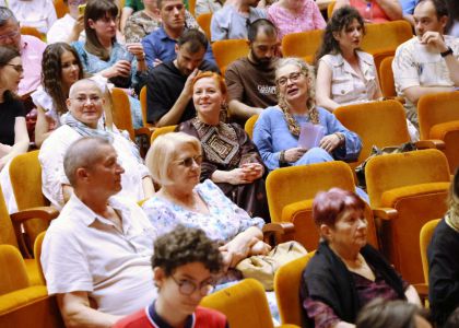 Spectacolul „O noapte furtunoasă” - a încheiat turneul TMMVS la TNB, Sala Studio