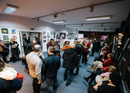 Expoziția de pictură „Iarna, o magie”