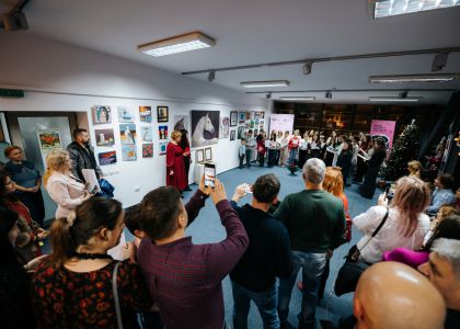 Expoziția de pictură „Iarna, o magie”