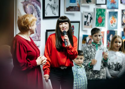 Expoziția de pictură „Iarna, o magie”