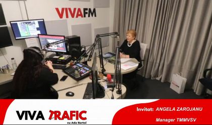 Managerul TMMVS, Angela Zarojanu, invitat la Radio VIVA FM