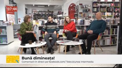 Alexandra Bandac Marian- regizor și Juan Cruz Luque - coregraf, invitați la emisiunea „Prima oră” - TV INTERMEDIA