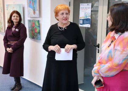 Vernisajul expoziției „Culori răsfirate” la TMMVS