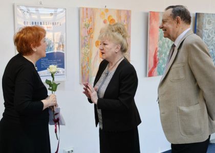 Vernisajul expoziției „Culori răsfirate” la TMMVS