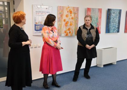 Vernisajul expoziției „Culori răsfirate” la TMMVS