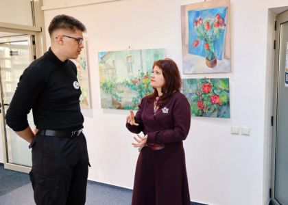 Vernisajul expoziției „Culori răsfirate” la TMMVS